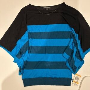 INC INTERNATIONAL CONCEPTS WOMENS LIGHTWEIGHT STRIPED SWEATER SIZE SMALL BNWT